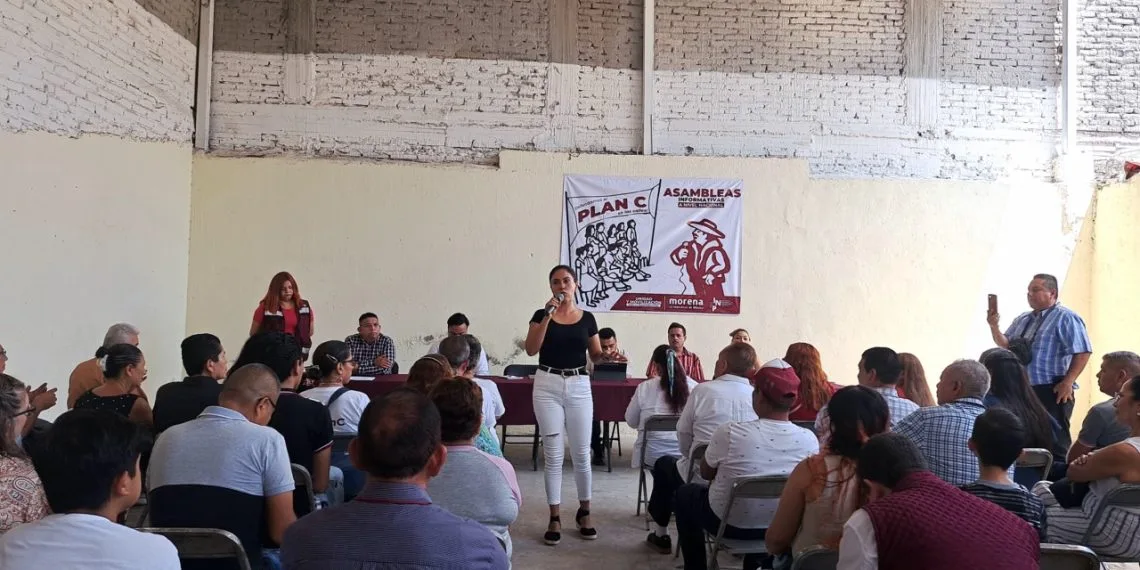 Preside Fanny Arreola La 3Ra Asamblea Regional Informativa Del Plan C En Apatzingan 1 - El Día De Michoacán