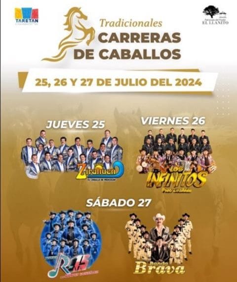 Taretan Prepara Su Tradicional Carrera De Caballos, Anuncia Sectur