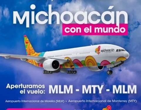 Volaris abre nueva ruta de Morelia a Monterrey
