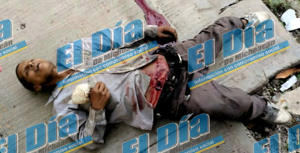 En Apatzingán, Ejecutan “El Reyes”,  Pepenador La Vía Pública De La Lázaro Cárdenas