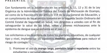 Alerta Llama See A Maestros A Tomar Medidas Contra El Dengue 23 Paciente Malherido En Volcadura Es Trasladado En Helicóptero De Coalcomán A Morelia