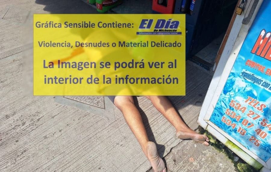 Asesinan A Menor De Edad En Inmediaciones Del Mercado Municipal En Apatzingán