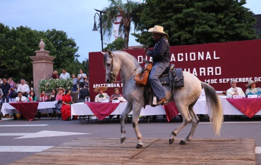 En grande celebran el Dia del Charro en Apatzingan