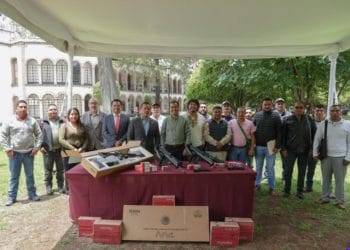 Incinera FGR droga incautada en operativos en Michoacán