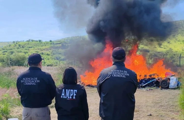 Incinera Fgr Droga Incautada En Operativos En Michoacán