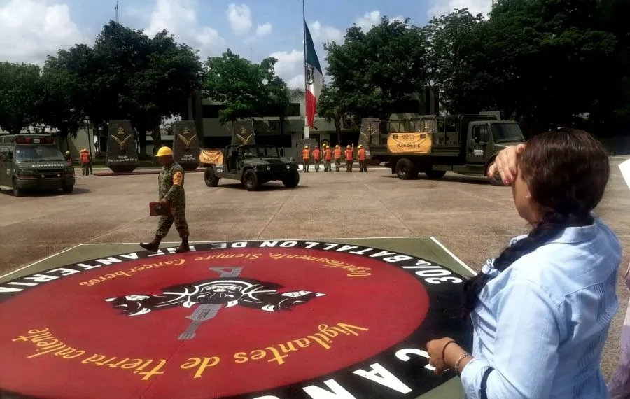 Irma Moreno Invitada A Simulacro Por Sismo 43 Zona Militar - El Día De Michoacán