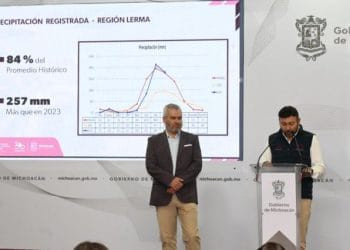 Supervisa Alfonso Martínez, labores de apoyo en los Itzícuaros