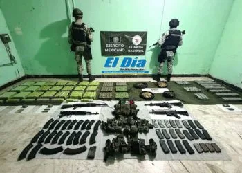 Militares Y Gn Aseguran 4 Fusiles De Asalto Y Más De 20 Mil Cartuchos Útiles En División Del Norte
