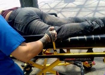 Paciente malherido en volcadura es trasladado en helicóptero de Coalcomán a Morelia