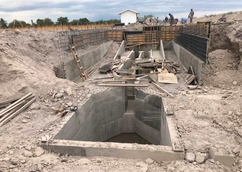 Construcción de planta tratadora de Buenavista