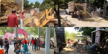 Continúa Limpieza En El Panteón De Apatzingán, Previo Al Día De Muertos 24 Lleno Total Con Molotov En La Expo Feria Octubrina De Apatzingán