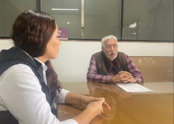 Bedolla informa a Sheinbaum afectaciones por huracán John