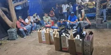 En Apatzingán, Ssp Desactiva Palenque Clandestino