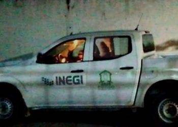 FGR investiga robo de camioneta del INEGI en Tiripetio - El día de Michoacán