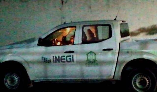 FGR investiga robo de camioneta del INEGI en Tiripetío 1 FGR investiga robo de camioneta del INEGI en Tiripetio - El día de Michoacán
