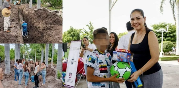 Irma Moreno Realiza Recorrido  De Supervisión De Obras En Comunidades De Buenavista