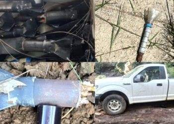 Agentes federales y estatales desactivan 11 explosivos en Parácuaro y Tumbiscatío