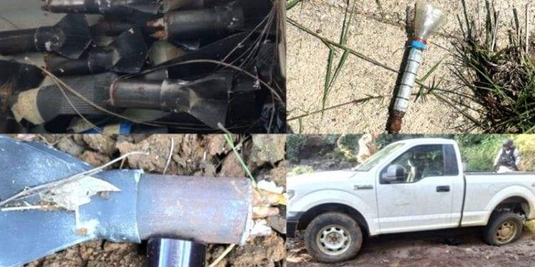 Agentes federales y estatales desactivan 11 explosivos en Parácuaro y Tumbiscatío