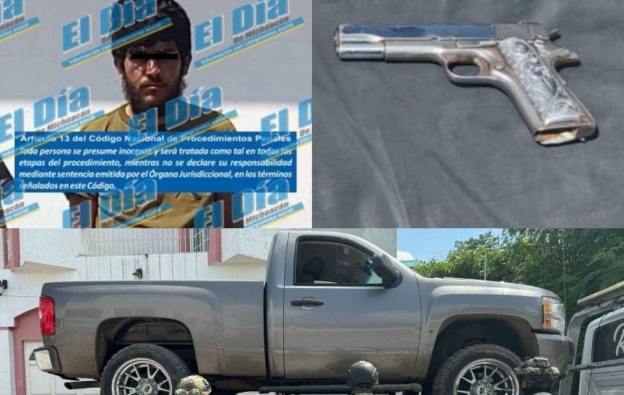 En Apatzingán, Detienen En San Juan De Los Plátanos A &Quot;El Sin Tripas&Quot;; Lo Acusan De Extorsión
