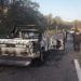 Normalistas Incendian Patrulla De Policia Morelia - El Día De Michoacán