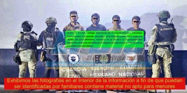 Cuatro Muertos y Cinco Detenidos dejó invasión armada de carteles a Las bateas de Apatzingán
