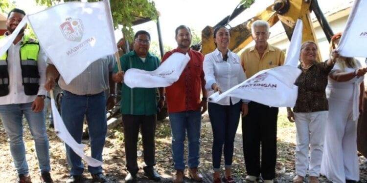 Fanny Arreola pone en marcha obras de infraestructura educativa en Apatzingán