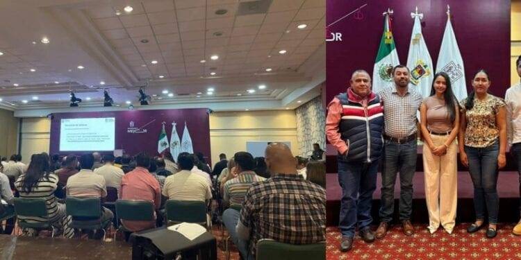 Tractocamión se sale de la carpeta asfáltica en la Siglo XXI