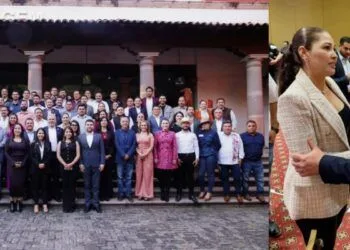 Alfonso Martínez Y Paola Delgadillo Presentan Actividades De La ‘Navidad Mágica En Morelia’‍