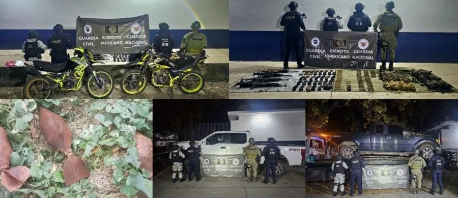 Defensa, Gn Y Gc Asegura Fusiles, Explosivos Y Vehículos Robados En Buenavista 19 Defensa, Gn Y Gc Asegura Fusiles, Explosivos Y Vehículos Robados En Buenavista