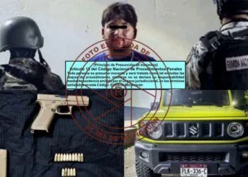 Detienen Al “Lic. Chacorta” Con Una Escuadra 9 Milímetros En Apatzingán