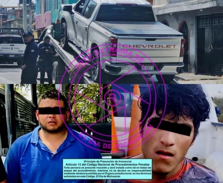 En Morelia, Delincuentes Balean A Hombre Y Le Roban Camioneta En Morelia; Gc Recupera La Unidad Y Los Detienen 21 Invita Compesca A Participar En Torneo De Pesca Deportiva En Lázaro Cárdenas