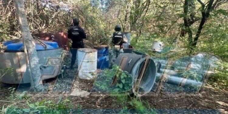 Desmantelan Narco-Laboratorio clandestino y aseguran armamento, tras emboscada a Policías en Buenavista