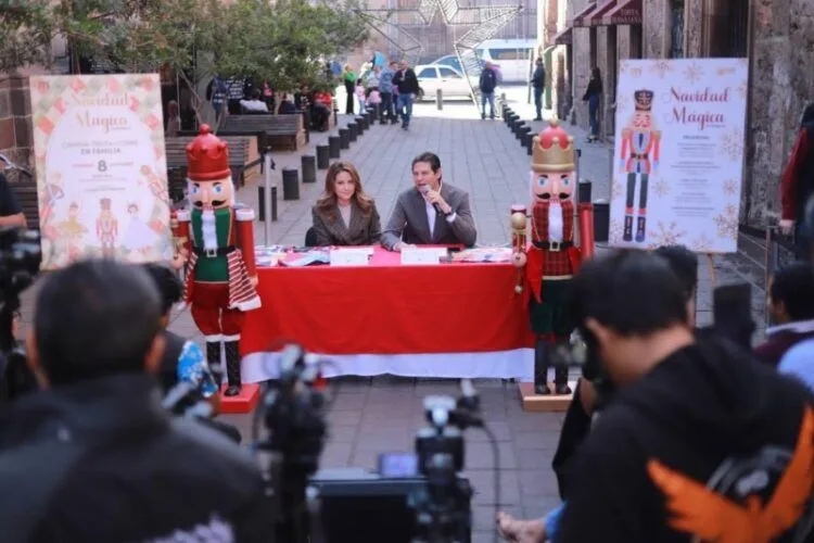 Alfonso Martínez Y Paola Delgadillo Presentan Actividades De La 'Navidad Mágica En Morelia' 22 Alfonso Martínez Y Paola Delgadillo Presentan Actividades De La ‘Navidad Mágica En Morelia’
