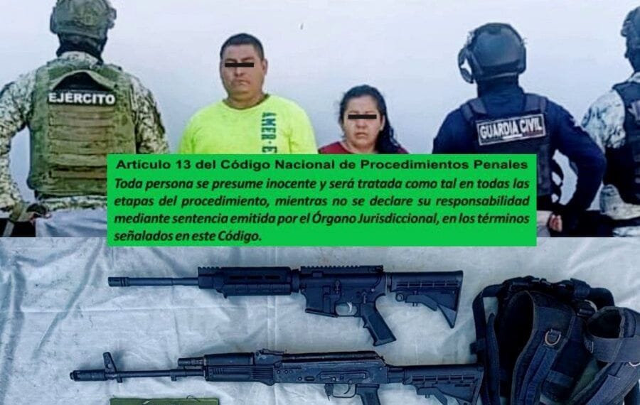 Pareja en Acahuato con armas | El Día de Michoacán