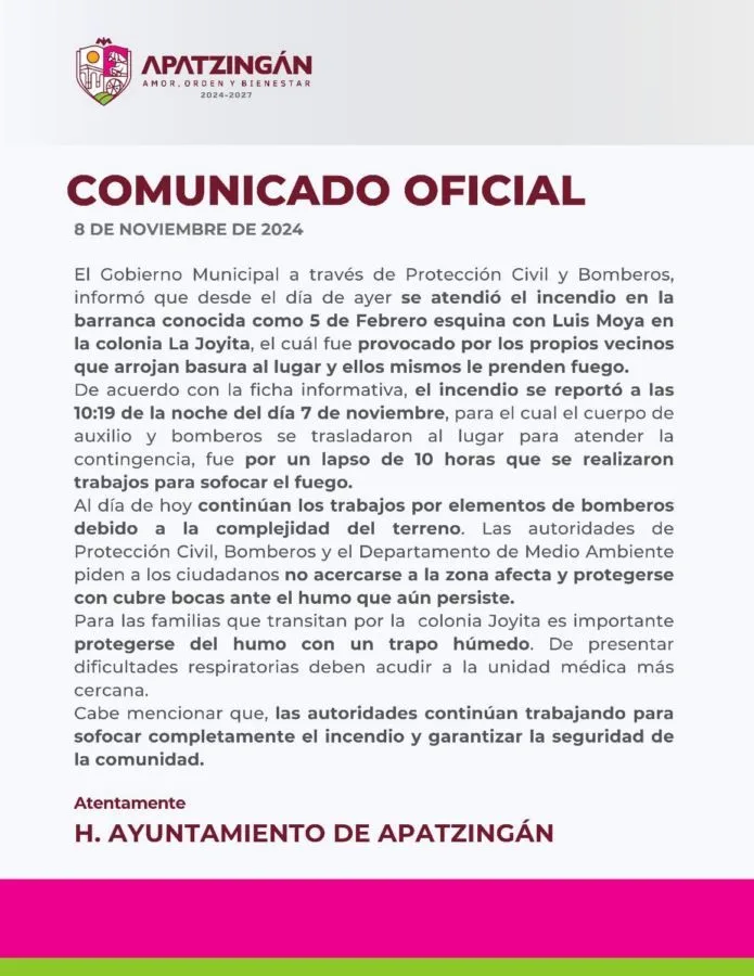 Supervisa Presidenta Fanny Arreola Trabajo De Bomberos En La Joyita