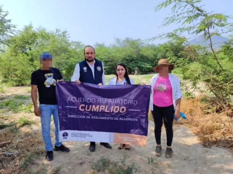 En Apatzingán, Restituye Fge Parcela A Su Legítima Propietaria 22 Garantizar El Trato Digno De Personas No Identificadas, Un Deber: Als