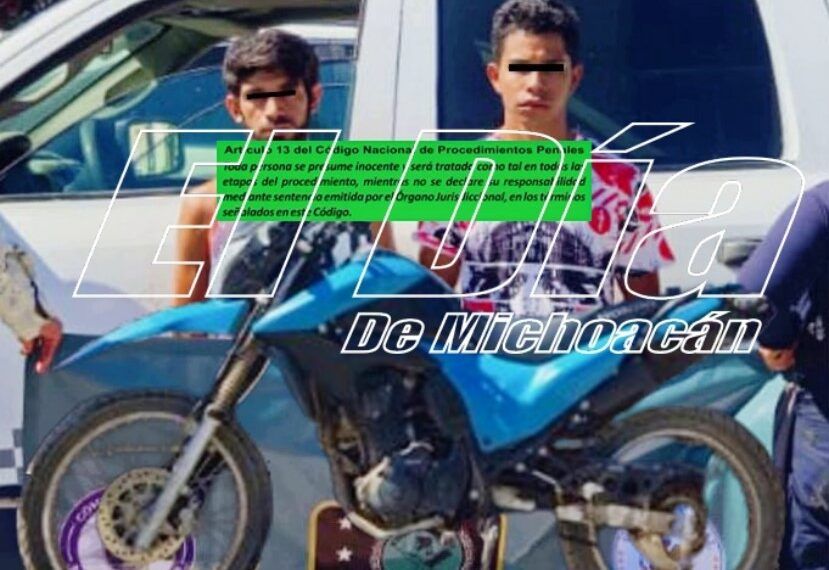 2 con moto robada en San Juan | El Día de Michoacán