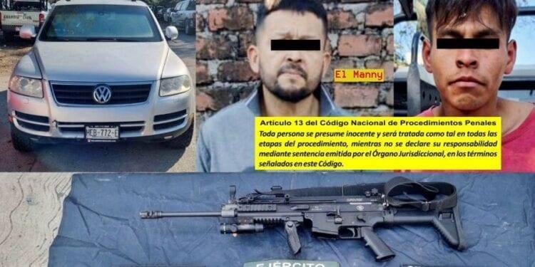 Capturan a «El Manny» con una arma en Parácuaro; ya es como la tercera vez que lo detienen