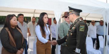 Fanny Arreola Invitada Especial A La Toma De Protesta De Nuevo Comandante De La 43ª Zona Militar