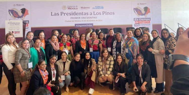 Irma Moreno Participó En El Primer Encuentro Las Presidentas A Los Pinos