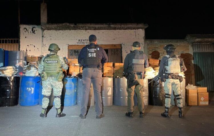Aseguran En Morelia, Narcolaboratorio En La Colonia Unión