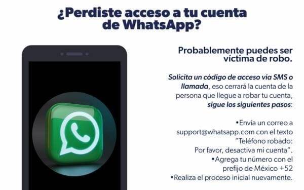 ¿Perdiste acceso a tu cuenta de WhatsApp? SSP te dice cómo recuperarla 1 ¿Perdiste acceso a tu cuenta de WhatsApp? SSP te dice cómo recuperarla