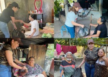 Regidora Celene Cortéz, Entrega 700 Cenas Navideñas Y 350 Despensas