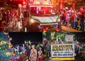 Se Unen Bonavistenses En Torno Al Desfile Navideños, Participaron Comerciantes Y Dependencias Del Municipio
