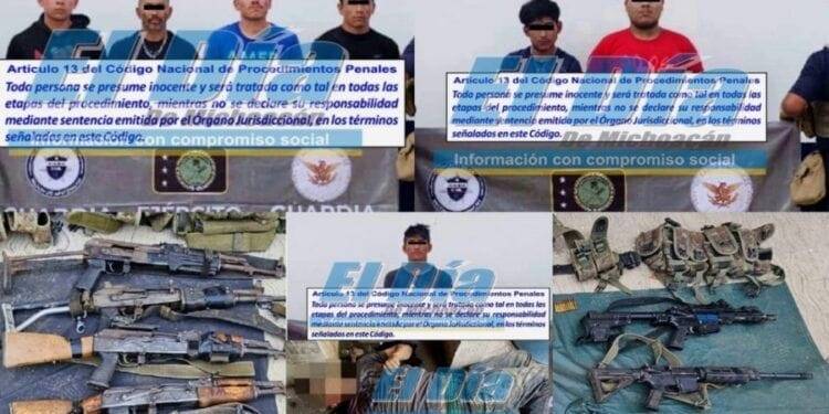 Frustrada detención de un objetivo criminal deja siete detenidos y un campesino muerto en Las Colonias de Apatzingán