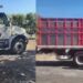 Asegura Fge Dos Camiones En Las Colonias Con Alteraciones  En Apatzingán