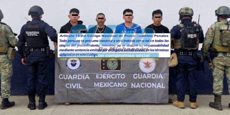 Fueron vinculados a proceso los cuatro detenidos con armas de Las Colonias de Apatzingán