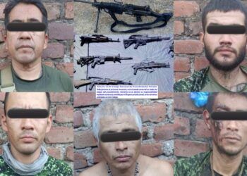 Por Portación De Armas, Fgr Obtiene Vinculación A Proceso Contra Cinco Detenidos En San Fernando De Apatzingán