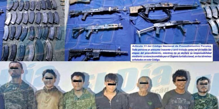 En Apatzingán, Caen 7 Templarios en Hacienda la Huerta tras enfrentarse contra fuerzas federales y estatales; hay un muerto 1 En Apatzingán, Caen 7 Templarios en Hacienda la Huerta tras enfrentarse contra fuerzas federales y estatales; hay un muerto
