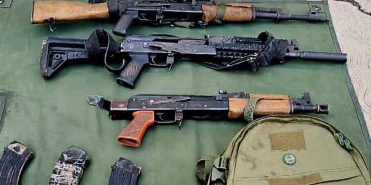 Detenidos 3 hombres en Apatzingán; les aseguran 7 fusiles: SSP